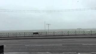 Blustery Brighton Beach walk