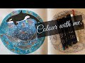 Colour with me in circle of life with Derwent inktense pencils