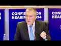 Michael McGrath EU hearing