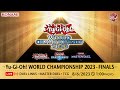 Digital  trading card game chyugioh world championship 2023 day2 championship match