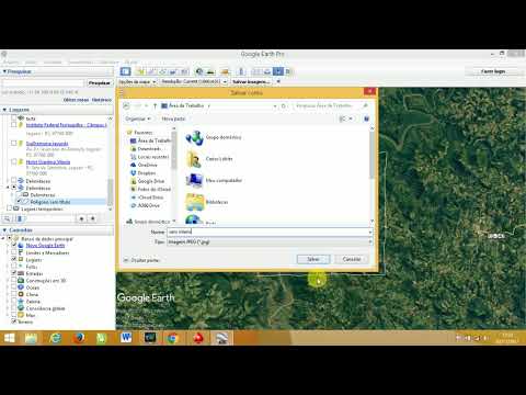 Salvar imagem do Google Earth com escala, norte e legenda