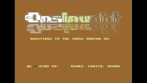 Onslaught - Onslaught Intro (Koalas Gone Wild) | C64 Crack Intro