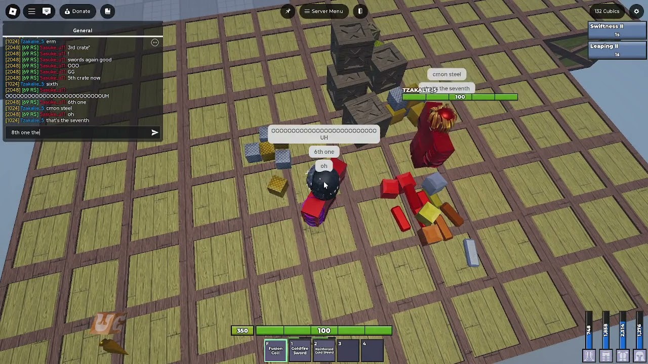 unboxing crates in cube combination