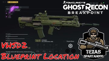 Ghost Recon Breakpoint | VHSD2 Blueprint Location