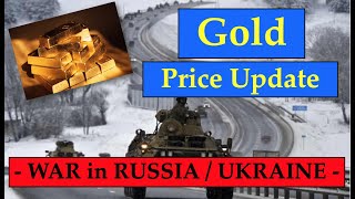 Gold Price Update - February 11, 2022 + War with Russia / Ukraine?