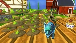 Wizard101: Double Gardening Rewards! - Harvesting My Magma Peas