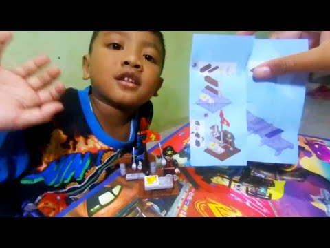 Massive LEGO Minecraft World Created by 7-Year-old. 