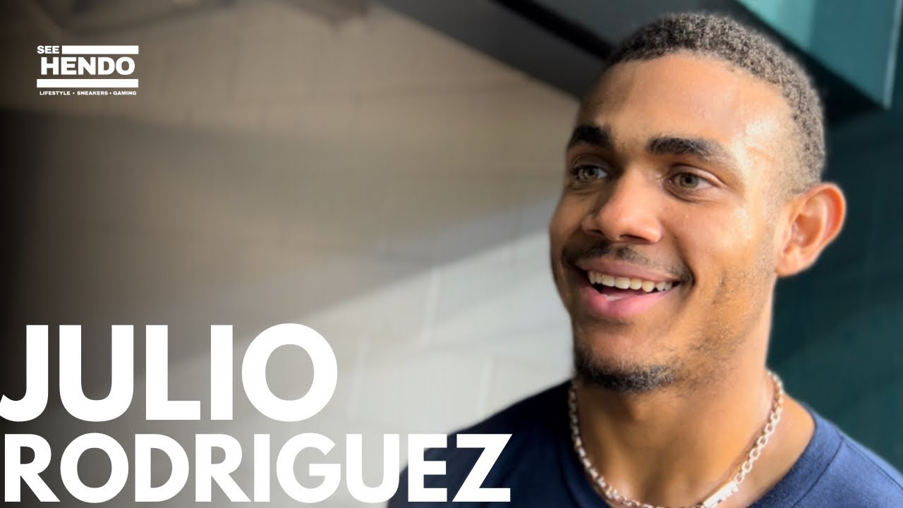 Julio Rodriguez talks favorite players, Dominican Republic