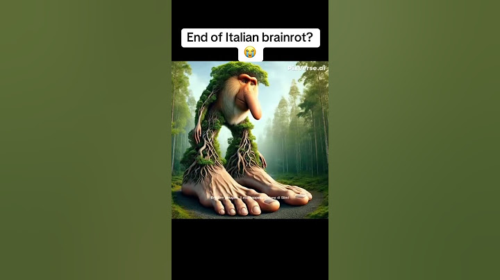 The End Of The Italian Brainrot Trend