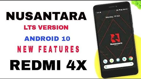 Nusantara LTS VERSION (Redmi 4x)