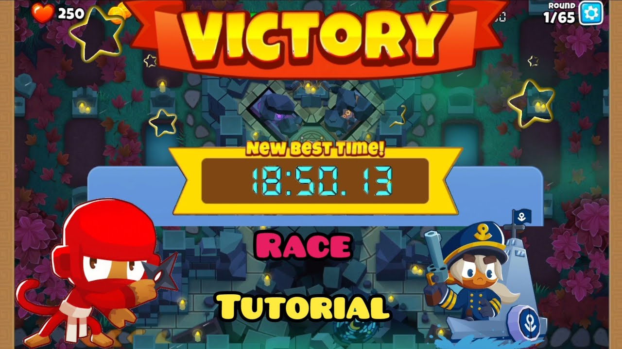 BTD6 Race Tutorial (Epic Bloons TD 6) - YouTube