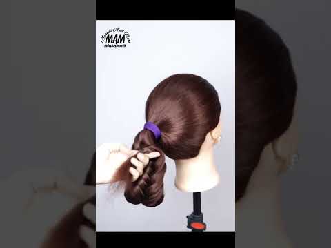 1 Minute Bun Hairstyles | 60 Second Hairstyles | Mehndi And More | #shorts