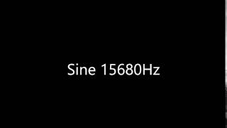 Sine 15680Hz Audio Only