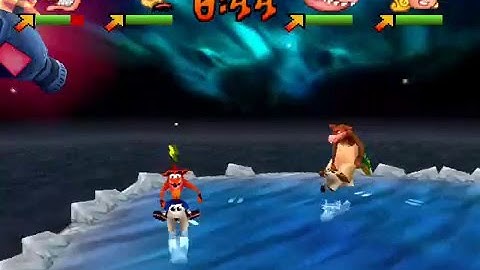 Crash Bash - 200% - #112 - Polar Panic - Platinum Relic Challenge