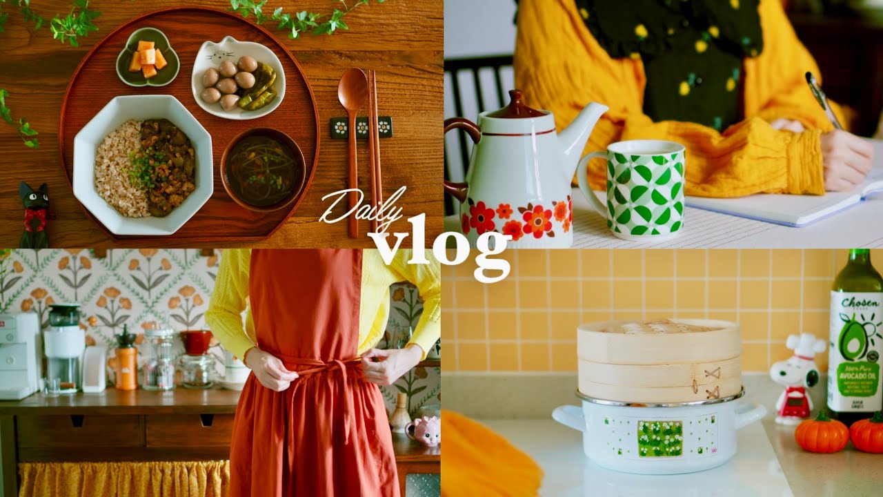 Избавляюсь от тревоги и забочусь о себе 🍀 | Тихий и уютный ежедневный видеоблог, Жизнь в Корее