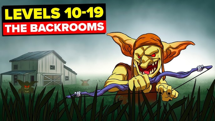 prompthunt: The Backrooms level 1 with a creepy creature and blood