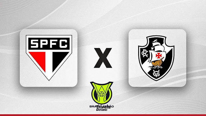 SÃO PAULO X VASCO DA GAMA  AO VIVO E COM IMAGENS