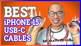 I Tested 20+ USBC Cables  Here's My Top 5 Cables For The iPhone 15