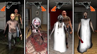 Using The Twins Revolver in All DVloper Games - Granny Latest Games And The Twins