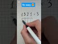 Quick and easy multiplication #math #shorts #shortvideo