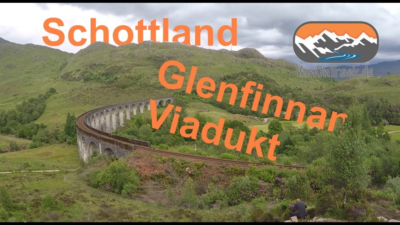 Glenfinnan Viadukt und Monument Schottland Reise Wanderung ...
