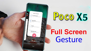 How to Set Full Screen Display in Poco X5 | Poco X5 5g me Side Back Button Kaise Lagaye