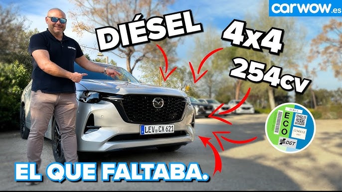 PRUEBA del Mazda CX-60 e-SKYACTIV D (diésel)