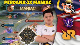 ALBERTO 2X MANIAC PERTAMA DI M 3!! RRQ VS SMG MALAYSIA MATCH 1