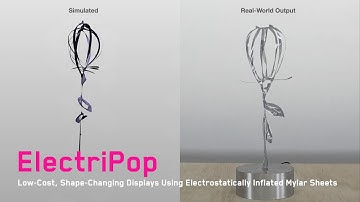 ElectriPop: Low-Cost, Shape-Changing Displays