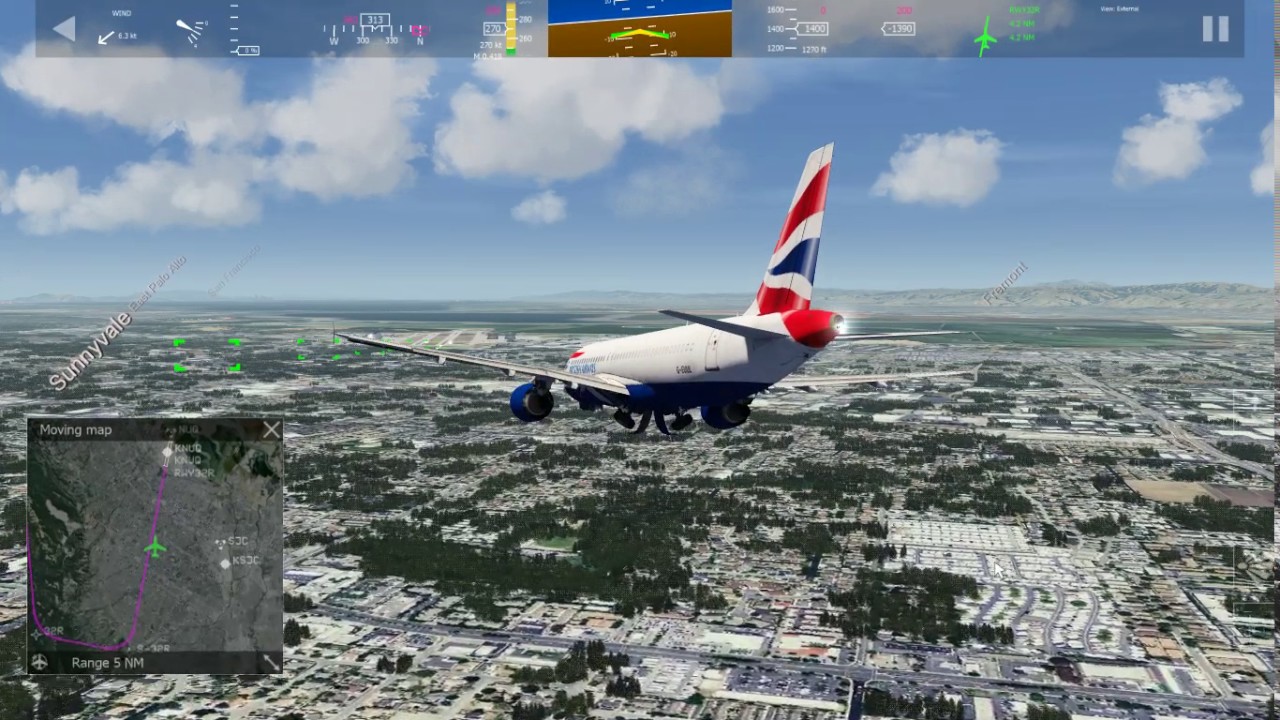 Aerofly FS 2 Flight Simulator gameplay A320 - YouTube