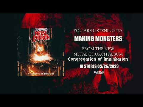 Metal church "making monsters" official audio