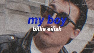 my boy \/\/ billie eilish (español)