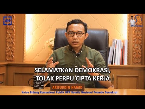 Selamatkan Demokrasi, Tolak Perpu Cipta Kerja.