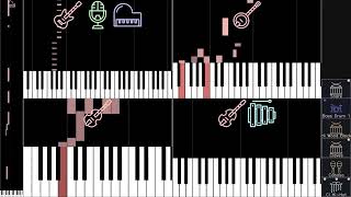 Hold Me Now - Classic Rock Thompson Twins — Multi-Instrument Visualization