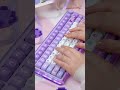 KiiBOOM x PlanetMars Purple Pixelpop Arcade Keycap Set
