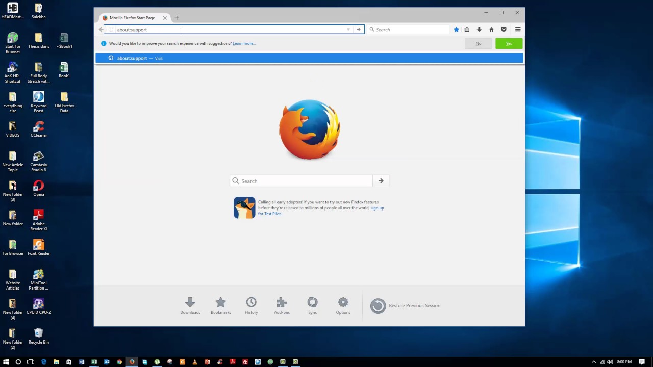 compatibility view on firefox