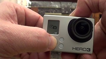 How to turn off Lights and Sound on a GoPro Hero 3 Black Edition