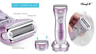 Rechargeable Epilator Women Lady shaver Wet and Dry with Shaving All Body Areas screenshot 5