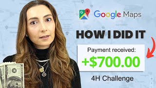 I Made $700 in 4 Hours with Google Maps (Revealing What Worked For Me)