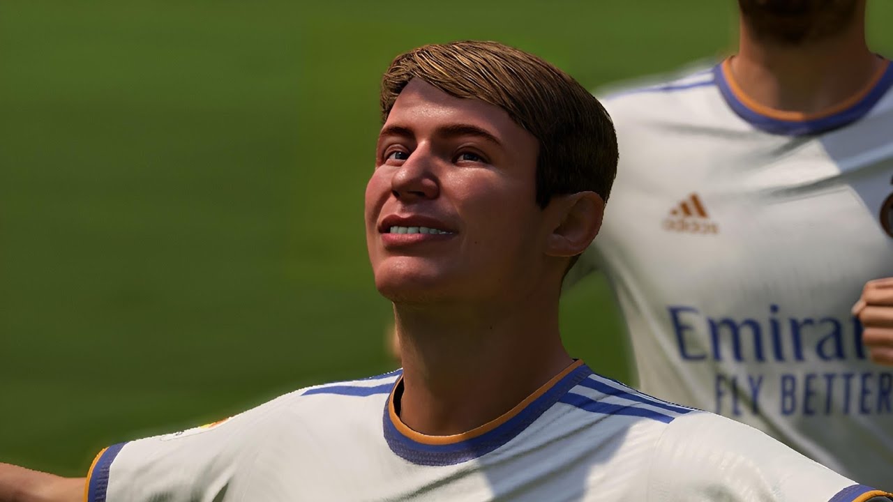 NICO PAZ FIFA 22 FACE CLUBES PRO PRO CLUBS REAL MADRID ARGENTINA - YouTube