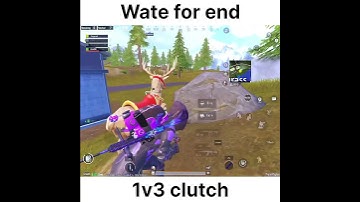 1v3 clutch🔥☃️ #bgmi #shorts #viral #pubg #chickendinner #ipadgameplay
