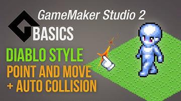 Diablo style point and move with auto collision [Game Maker Studio 2 | Basics]
