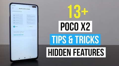 Poco X2 13+ Tips & Tricks/Hidden Features! ⚡⚡⚡
