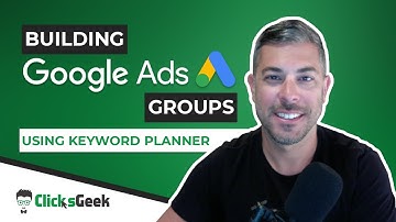 Building Google Ad Groups using Keyword Planner