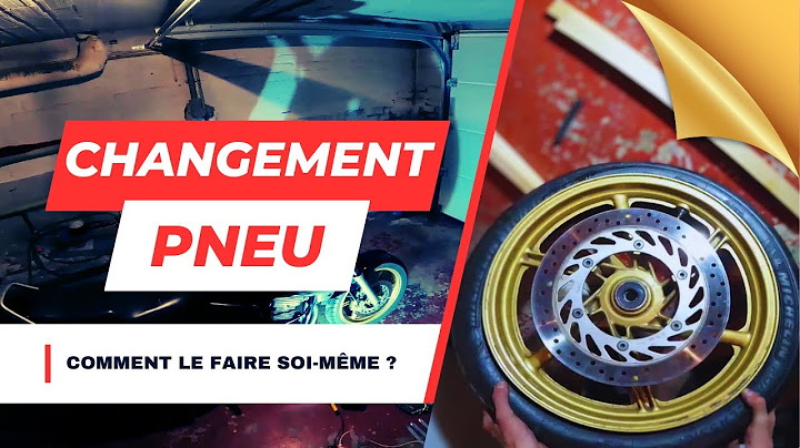 JE CHANGE LE PNEU AVANT DE MA CB500 !