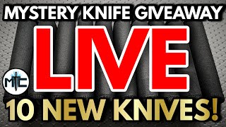 MEGA MYSTERY BOX GIVEAWAY LIVE! + Knives & Knonsense 