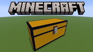 How To Build A Giant Double Chest In Minecraft