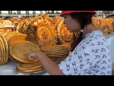 Узбекистан! Базар в городе Фергана: Уличная еда, цены! Что можно поесть на рынках Ферганы?