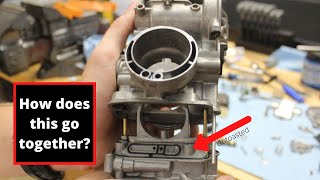 The Forgotten Carb Kit| The Right Way to Reassemble an FCR Carb| YZ450F Bucket Bike Project Pt.5