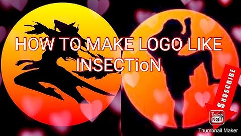 HOW TO MAKE LOGO LIKE INSECTioN